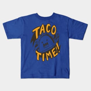 taco time Kids T-Shirt